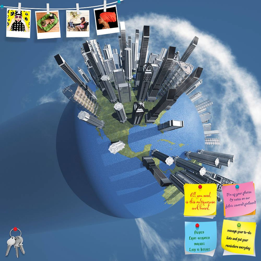ArtzFolio City Earth With Clouds D1 Printed Bulletin Board Notice Pin Board Soft Board | Frameless-Bulletin Boards Frameless-AZSAO14671990BLB_FL_L-Image Code 5001355 Vishnu Image Folio Pvt Ltd, IC 5001355, ArtzFolio, Bulletin Boards Frameless, Conceptual, Places, Digital Art, city, earth, with, clouds, d1, printed, bulletin, board, notice, pin, soft, frameless, metropolis, metropolitan, fantasy, fiction, cloud, planet, global, globe, concept, world, science, space, technology, orb, relief, worldwide, contin