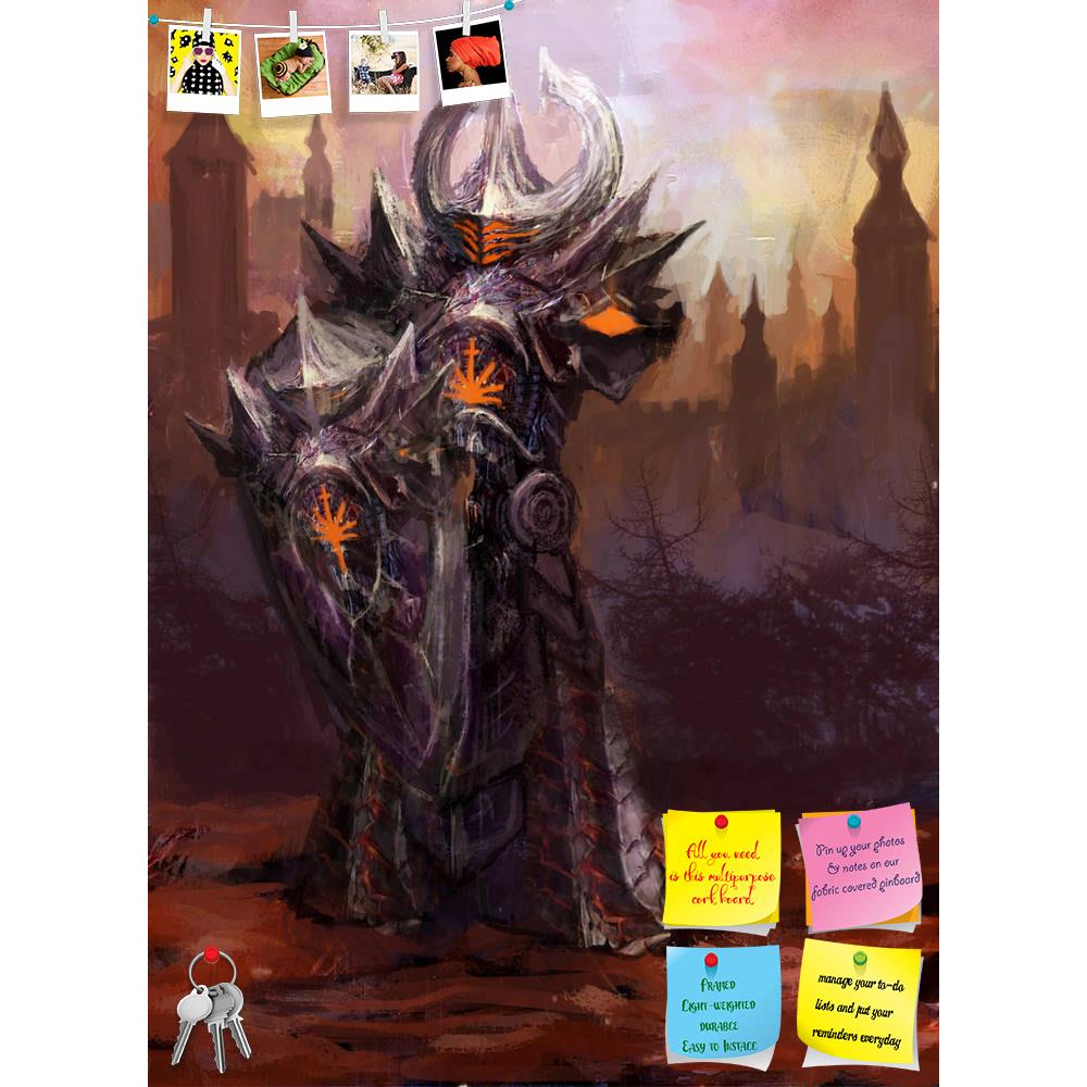 ArtzFolio Devil Style Printed Bulletin Board Notice Pin Board Soft Board | Frameless-Bulletin Boards Frameless-AZSAO14702945BLB_FL_L-Image Code 5001366 Vishnu Image Folio Pvt Ltd, IC 5001366, ArtzFolio, Bulletin Boards Frameless, Fantasy, Fine Art Reprint, devil, style, printed, bulletin, board, notice, pin, soft, frameless, heavy, overlord, protecting, castle, pin up board, push pin board, extra large cork board, big pin board, notice board, small bulletin board, cork board, wall notice board, giant cork b