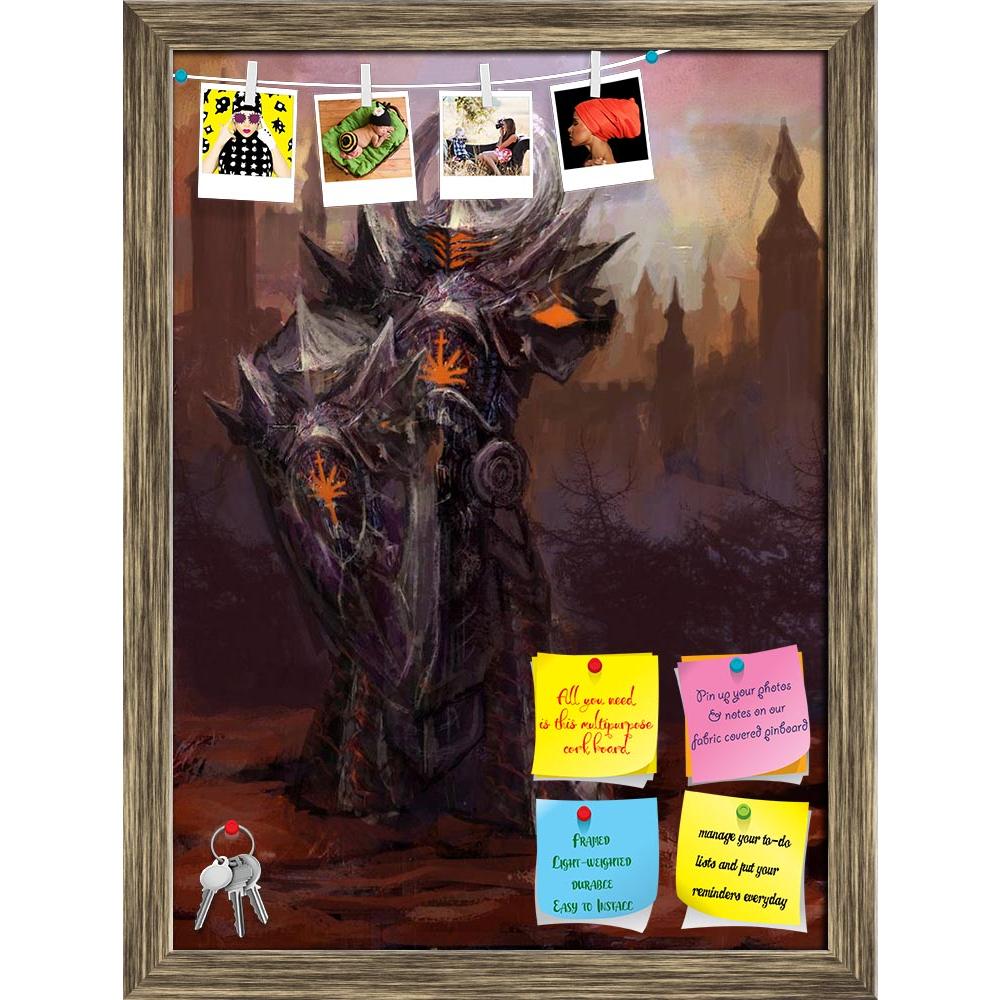 ArtzFolio Devil Style Printed Bulletin Board Notice Pin Board Soft Board | Framed-Bulletin Boards Framed-AZSAO14702945BLB_FR_L-Image Code 5001366 Vishnu Image Folio Pvt Ltd, IC 5001366, ArtzFolio, Bulletin Boards Framed, Fantasy, Fine Art Reprint, devil, style, printed, bulletin, board, notice, pin, soft, framed, heavy, overlord, protecting, castle, pin up board, push pin board, extra large cork board, big pin board, notice board, small bulletin board, cork board, wall notice board, giant cork board, bullet