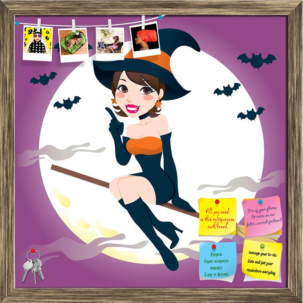 ArtzFolio Woman Flying In Front Of Moon Printed Bulletin Board Notice Pin Board Soft Board | Framed-Bulletin Boards Framed-AZSAO14712033BLB_FR_L-Image Code 5001371 Vishnu Image Folio Pvt Ltd, IC 5001371, ArtzFolio, Bulletin Boards Framed, Kids, Digital Art, woman, flying, in, front, of, moon, printed, bulletin, board, notice, pin, soft, framed, beautiful, witch, full, magical, broom, pin up board, push pin board, extra large cork board, big pin board, notice board, small bulletin board, cork board, wall not