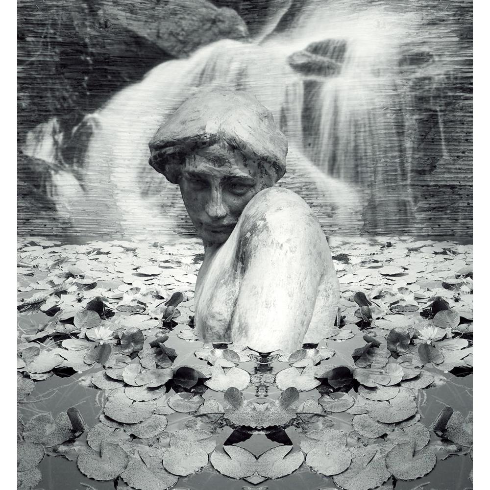 Fantasy Background Of A Female Statute Canvas Painting Synthetic Frame-Paintings MDF Framing-AFF_FR-IC 5001372 IC 5001372, Abstract Expressionism, Abstracts, Art and Paintings, Black, Black and White, Collages, Conceptual, Fantasy, Illustrations, Nature, Realism, Scenic, Semi Abstract, Surrealism, White, background, of, a, female, statute, canvas, painting, synthetic, frame, abstract, art, artistic, beautiful, collage, cover, creative, creativity, dream, gray, grey, illustration, imagination, imaginative, i