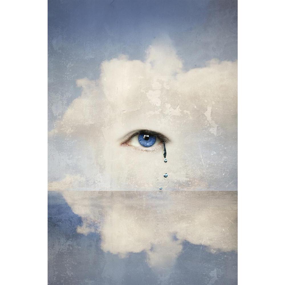 ArtzFolio Human Eye Crying In The Clouds Unframed Paper Poster-Paper Posters Unframed-AZART14713064POS_UN_L-Image Code 5001373 Vishnu Image Folio Pvt Ltd, IC 5001373, ArtzFolio, Paper Posters Unframed, Conceptual, Digital Art, human, eye, crying, in, the, clouds, unframed, paper, poster, wall, large, size, for, living, room, home, decoration, big, framed, decor, posters, pitaara, box, modern, art, with, frame, bedroom, amazonbasics, door, drawing, small, decorative, office, reception, multiple, friends, ima