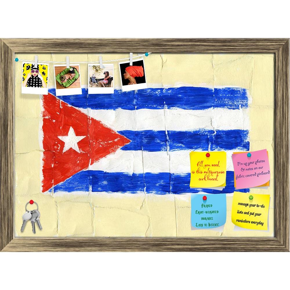 ArtzFolio Flag Of Cuba Printed Bulletin Board Notice Pin Board Soft Board | Framed-Bulletin Boards Framed-AZSAO14725046BLB_FR_L-Image Code 5001377 Vishnu Image Folio Pvt Ltd, IC 5001377, ArtzFolio, Bulletin Boards Framed, Places, Fine Art Reprint, flag, of, cuba, printed, bulletin, board, notice, pin, soft, framed, hand, painted, acrylic, pin up board, push pin board, extra large cork board, big pin board, notice board, small bulletin board, cork board, wall notice board, giant cork board, bulletin board, o