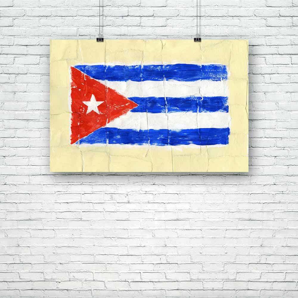 Flag Of Cuba Unframed Paper Poster-Paper Posters Unframed-POS_UN-IC 5001377 IC 5001377, Ancient, Art and Paintings, Countries, Drawing, Flags, Historical, Medieval, Paintings, Patterns, Retro, Signs, Signs and Symbols, Sports, Symbols, Vintage, Watercolour, flag, of, cuba, unframed, paper, poster, acrylic, aqua, art, artistic, backdrop, background, border, brush, brushed, canvas, celebration, championship, country, cuban, design, football, frame, freedom, grunge, handmade, havana, ink, national, old, paint,