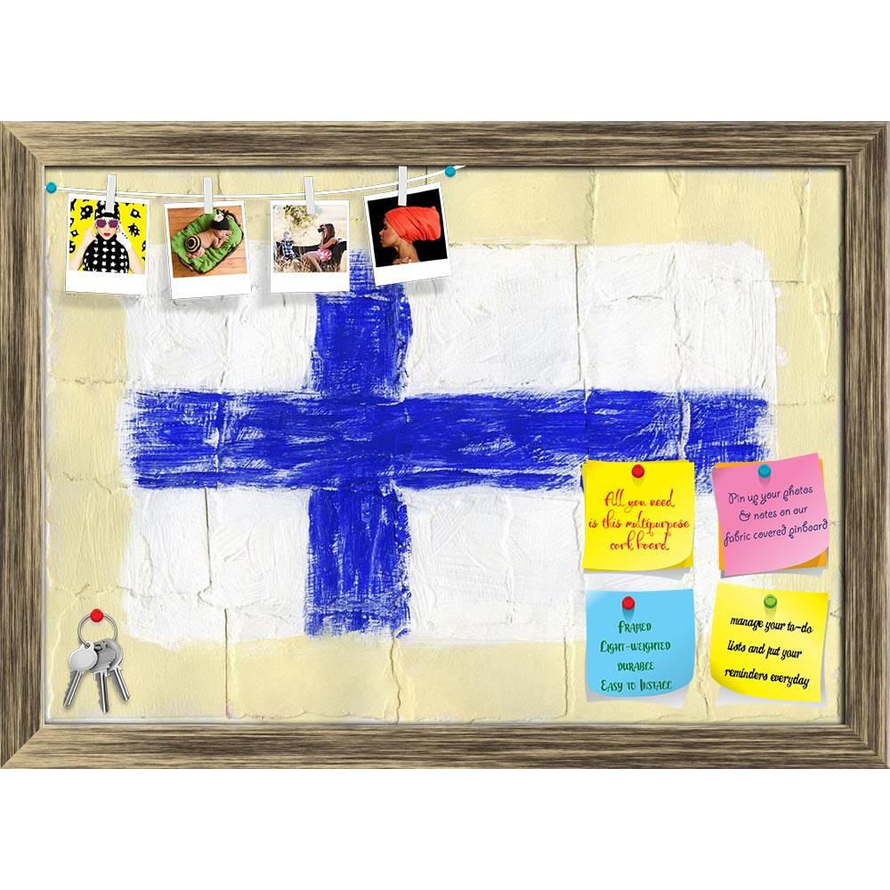 ArtzFolio Flag Of Finland Printed Bulletin Board Notice Pin Board Soft Board | Framed-Bulletin Boards Framed-AZSAO14725053BLB_FR_L-Image Code 5001381 Vishnu Image Folio Pvt Ltd, IC 5001381, ArtzFolio, Bulletin Boards Framed, Places, Fine Art Reprint, flag, of, finland, printed, bulletin, board, notice, pin, soft, framed, hand, painted, acrylic, pin up board, push pin board, extra large cork board, big pin board, notice board, small bulletin board, cork board, wall notice board, giant cork board, bulletin bo