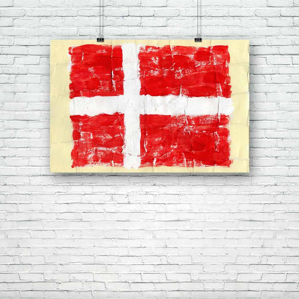 Flag Of Denmark Unframed Paper Poster-Paper Posters Unframed-POS_UN-IC 5001384 IC 5001384, Ancient, Art and Paintings, Countries, Drawing, Flags, Historical, Medieval, Paintings, Patterns, Retro, Signs, Signs and Symbols, Sports, Symbols, Vintage, Watercolour, flag, of, denmark, unframed, paper, poster, acrylic, aqua, art, artistic, backdrop, background, border, brush, brushed, canvas, celebration, championship, country, danish, design, football, frame, freedom, grunge, handmade, ink, national, old, paint, 