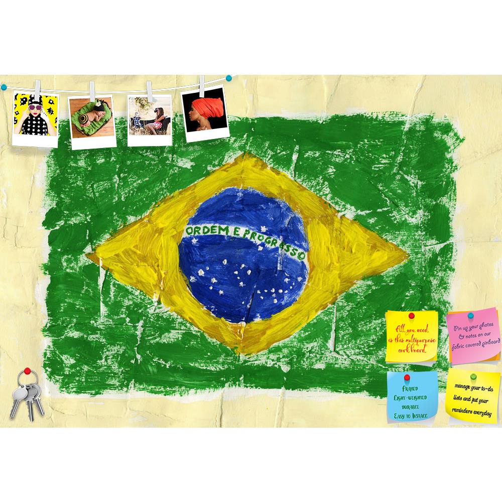 ArtzFolio Flag Of Brazil Printed Bulletin Board Notice Pin Board Soft Board | Frameless-Bulletin Boards Frameless-AZSAO14725059BLB_FL_L-Image Code 5001386 Vishnu Image Folio Pvt Ltd, IC 5001386, ArtzFolio, Bulletin Boards Frameless, Places, Fine Art Reprint, flag, of, brazil, printed, bulletin, board, notice, pin, soft, frameless, hand, painted, acrylic, pin up board, push pin board, extra large cork board, big pin board, notice board, small bulletin board, cork board, wall notice board, giant cork board, b