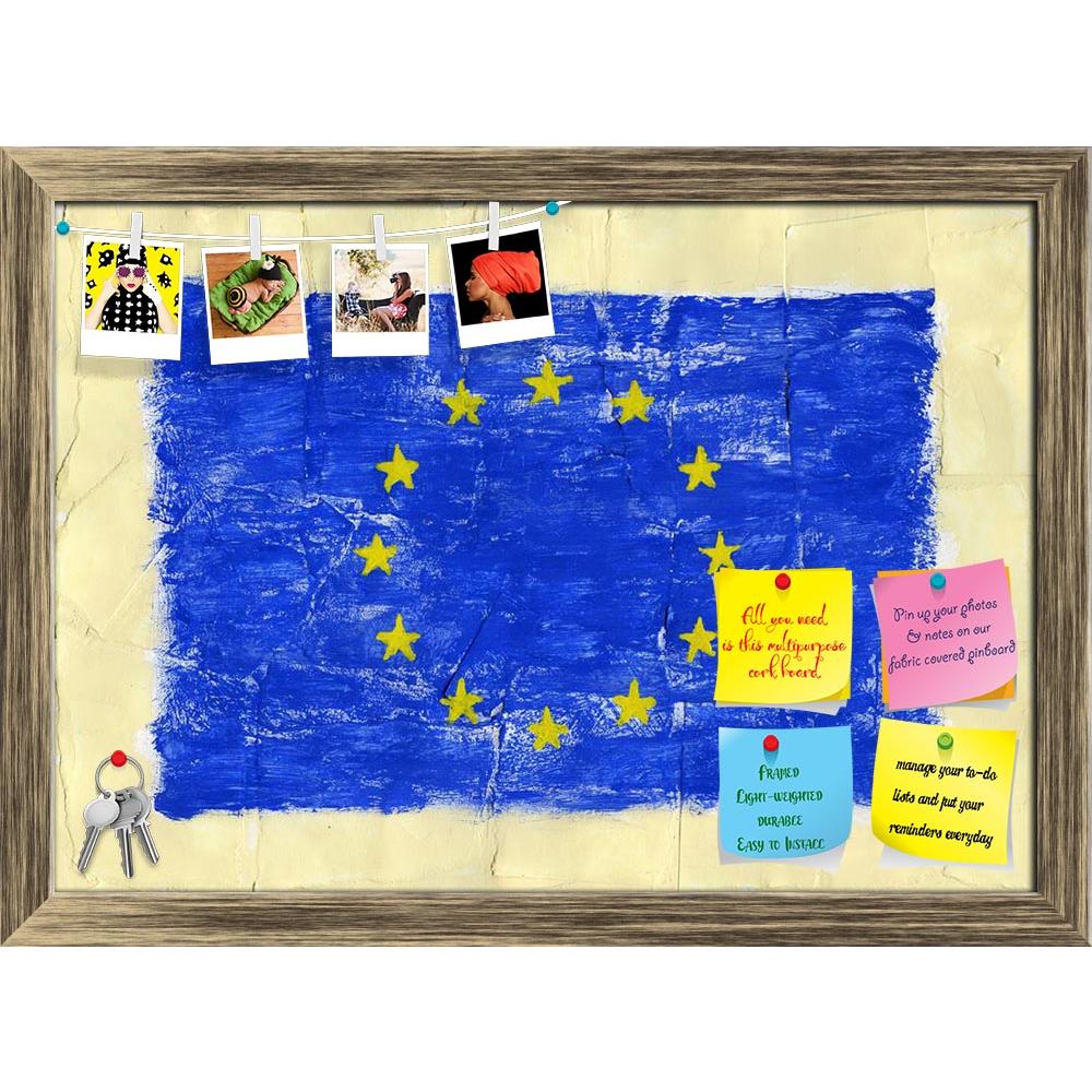 ArtzFolio Flag Of European Union Printed Bulletin Board Notice Pin Board Soft Board | Framed-Bulletin Boards Framed-AZSAO14725063BLB_FR_L-Image Code 5001388 Vishnu Image Folio Pvt Ltd, IC 5001388, ArtzFolio, Bulletin Boards Framed, Places, Fine Art Reprint, flag, of, european, union, printed, bulletin, board, notice, pin, soft, framed, hand, painted, acrylic, eu, pin up board, push pin board, extra large cork board, big pin board, notice board, small bulletin board, cork board, wall notice board, giant cork