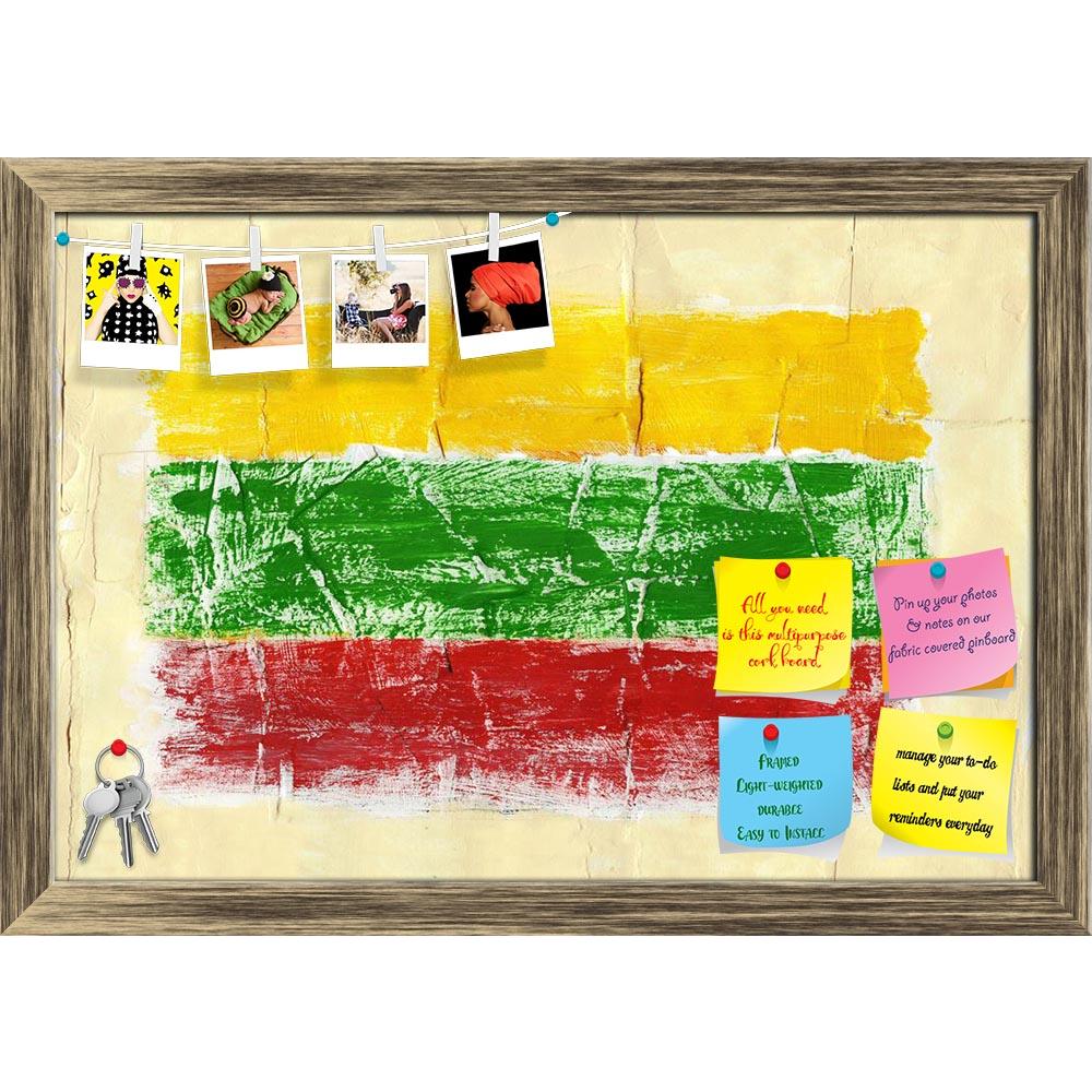 ArtzFolio Flag Of Lithuania Printed Bulletin Board Notice Pin Board Soft Board | Framed-Bulletin Boards Framed-AZSAO14725065BLB_FR_L-Image Code 5001389 Vishnu Image Folio Pvt Ltd, IC 5001389, ArtzFolio, Bulletin Boards Framed, Places, Fine Art Reprint, flag, of, lithuania, printed, bulletin, board, notice, pin, soft, framed, hand, painted, acrylic, pin up board, push pin board, extra large cork board, big pin board, notice board, small bulletin board, cork board, wall notice board, giant cork board, bulleti