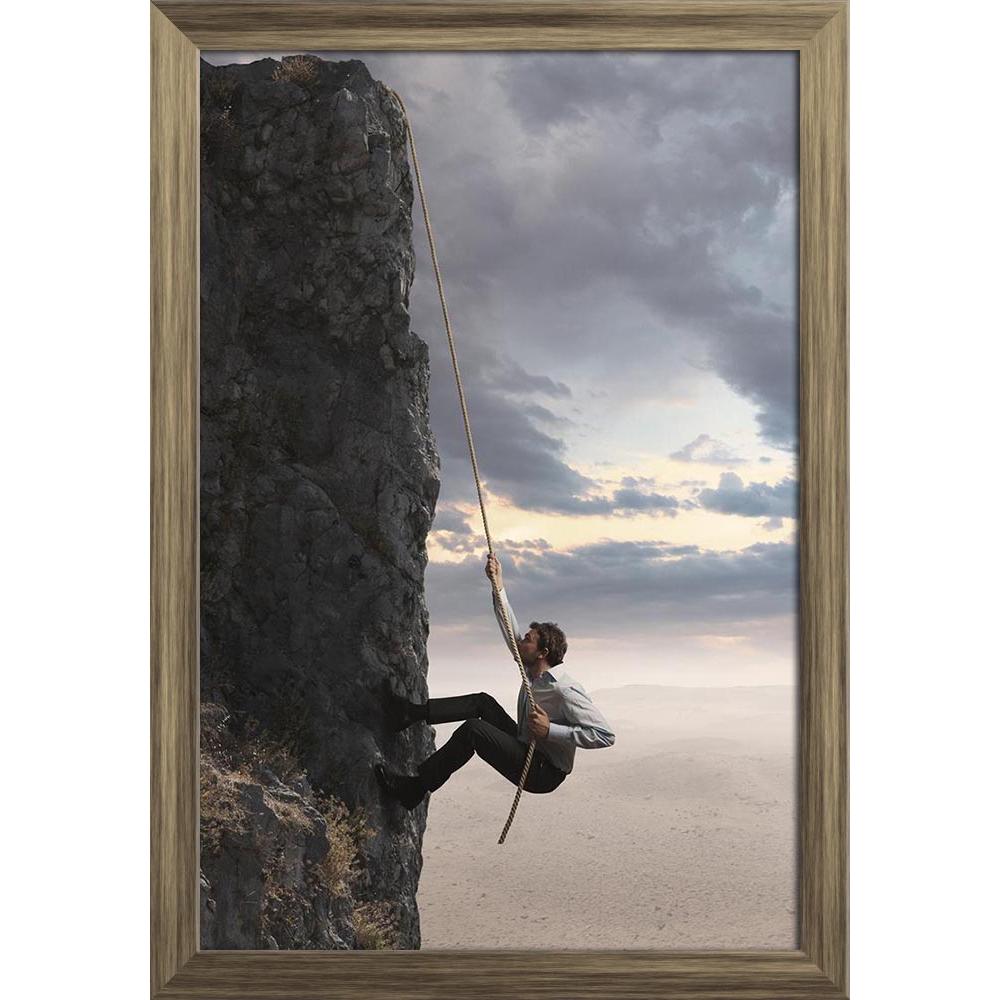 ArtzFolio Man Climbs The Mountain Paper Poster Frame | Top Acrylic Glass-Paper Posters Framed-AZART14734976POS_FR_L-Image Code 5001396 Vishnu Image Folio Pvt Ltd, IC 5001396, ArtzFolio, Paper Posters Framed, Conceptual, Photography, man, climbs, the, mountain, paper, poster, frame, top, acrylic, glass, businessman, concept, professional, success, wall poster large size, wall poster for living room, poster for home decoration, paper poster, big size room poster, framed wall poster for living room, home decor