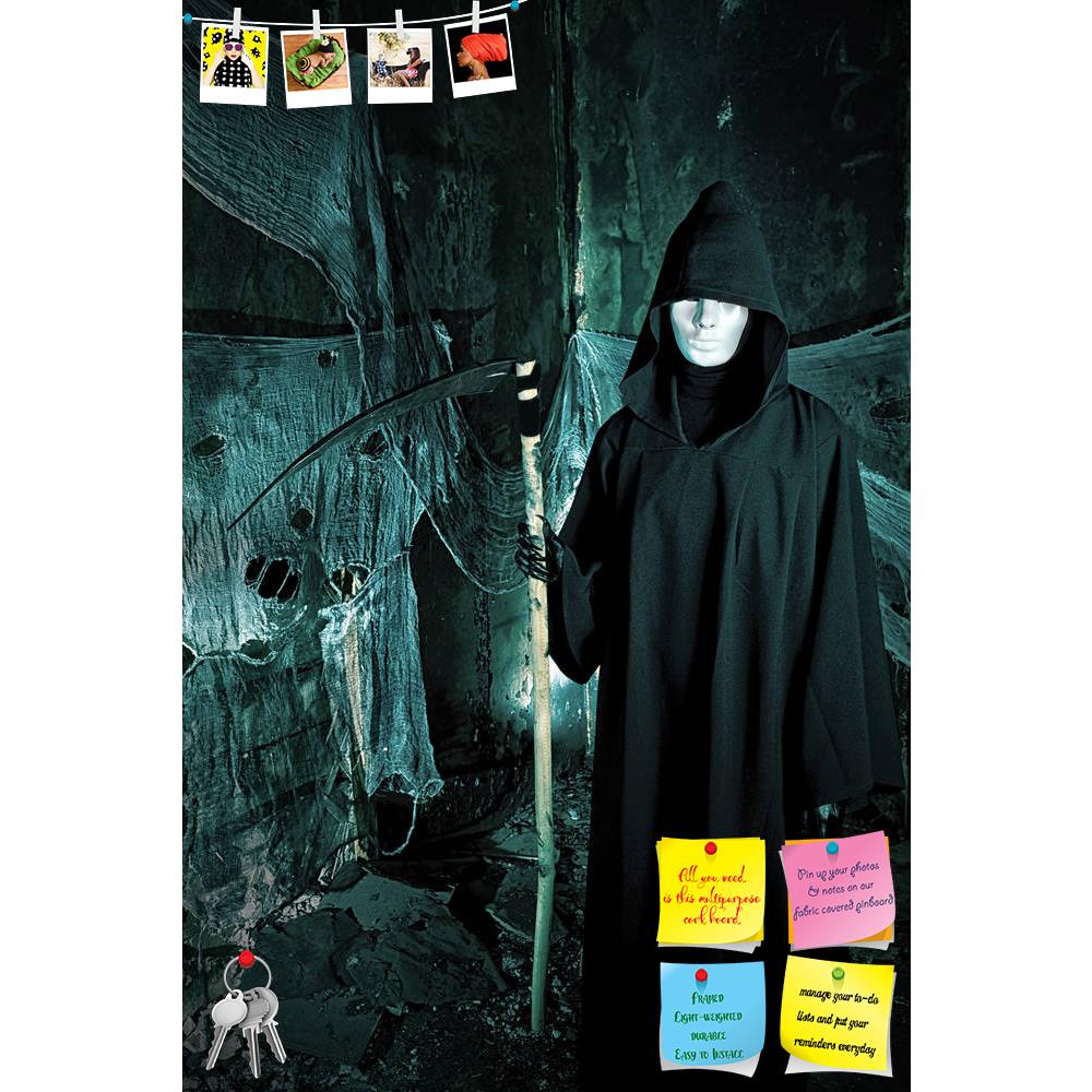 ArtzFolio Halloween Horror D4 Printed Bulletin Board Notice Pin Board Soft Board | Frameless-Bulletin Boards Frameless-AZSAO14800652BLB_FL_L-Image Code 5001407 Vishnu Image Folio Pvt Ltd, IC 5001407, ArtzFolio, Bulletin Boards Frameless, Fantasy, Figurative, Photography, halloween, horror, d4, printed, bulletin, board, notice, pin, soft, frameless, frightening, death, abandoned, house, pin up board, push pin board, extra large cork board, big pin board, notice board, small bulletin board, cork board, wall n