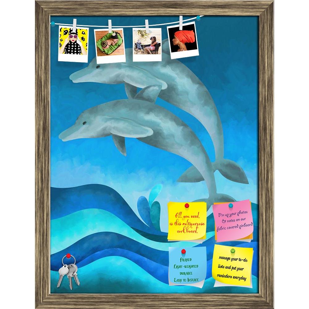 ArtzFolio Two Blue Dolphins Printed Bulletin Board Notice Pin Board Soft Board | Framed-Bulletin Boards Framed-AZSAO14812485BLB_FR_L-Image Code 5001411 Vishnu Image Folio Pvt Ltd, IC 5001411, ArtzFolio, Bulletin Boards Framed, Animals, Kids, Digital Art, two, blue, dolphins, printed, bulletin, board, notice, pin, soft, framed, background, pin up board, push pin board, extra large cork board, big pin board, notice board, small bulletin board, cork board, wall notice board, giant cork board, bulletin board, o