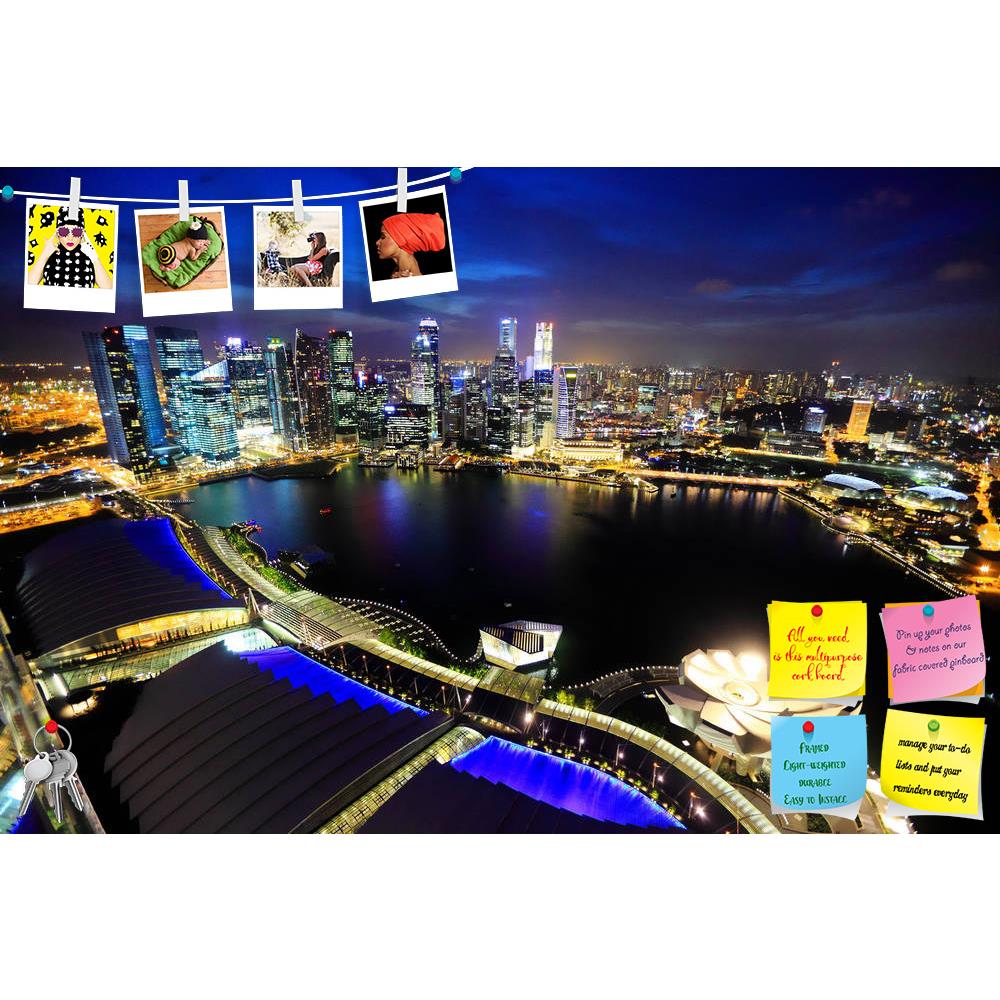 ArtzFolio Singapore City Skyline At Night Printed Bulletin Board Notice Pin Board Soft Board | Frameless-Bulletin Boards Frameless-AZSAO14829565BLB_FL_L-Image Code 5001414 Vishnu Image Folio Pvt Ltd, IC 5001414, ArtzFolio, Bulletin Boards Frameless, Places, Photography, singapore, city, skyline, at, night, printed, bulletin, board, notice, pin, soft, frameless, architecture, asia, bay, building, business, center, central, cityscape, commercial, district, downtown, dusk, evening, exterior, famous, finance, f