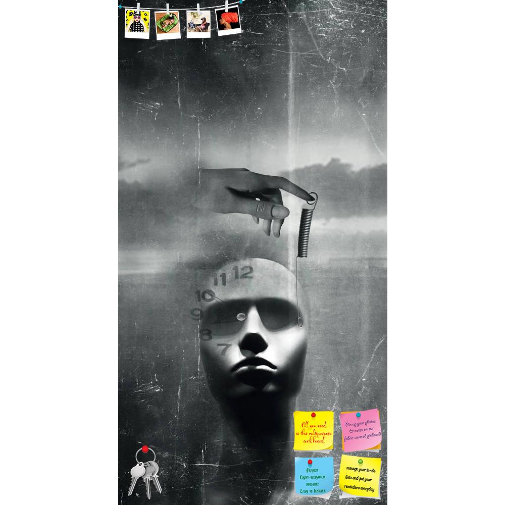 ArtzFolio Fantasy Background With Dummy Head Printed Bulletin Board Notice Pin Board Soft Board | Frameless-Bulletin Boards Frameless-AZSAO14848221BLB_FL_L-Image Code 5001417 Vishnu Image Folio Pvt Ltd, IC 5001417, ArtzFolio, Bulletin Boards Frameless, Surrealism, Digital Art, fantasy, background, with, dummy, head, printed, bulletin, board, notice, pin, soft, frameless, black, white, pin up board, push pin board, extra large cork board, big pin board, notice board, small bulletin board, cork board, wall no
