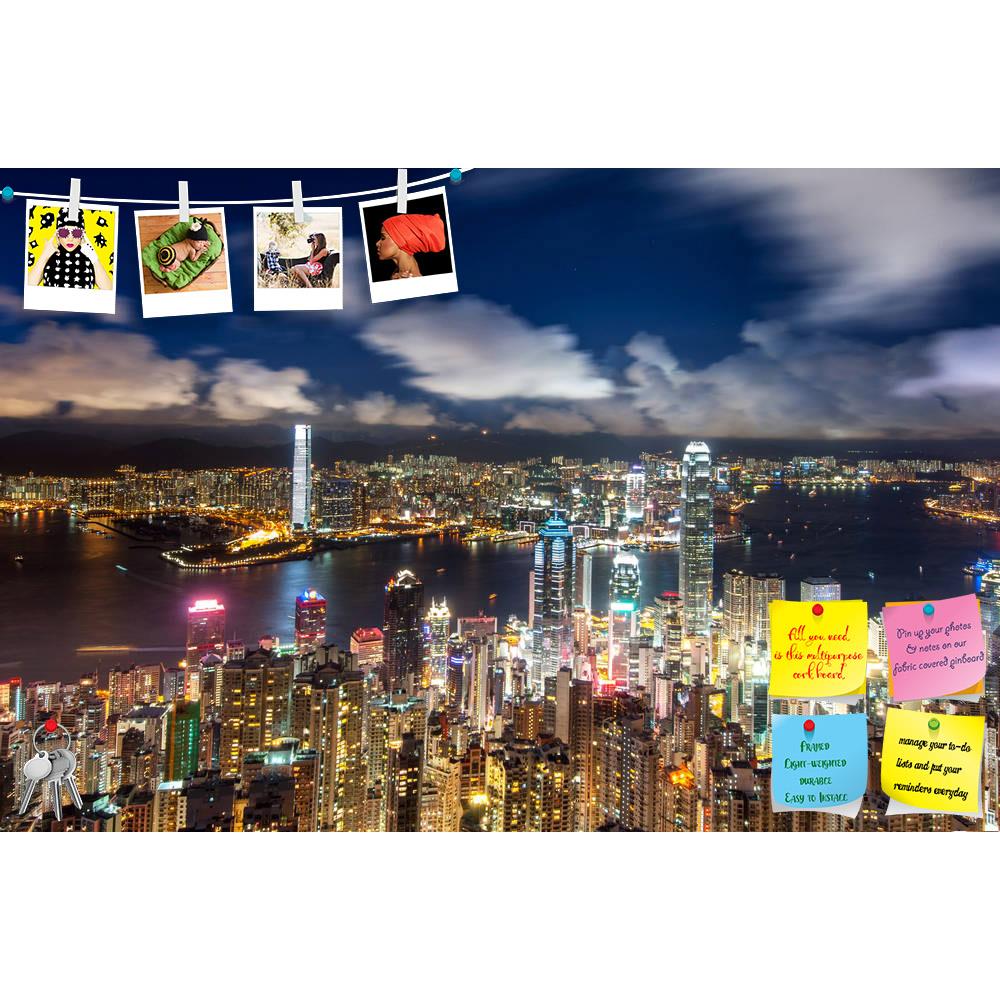 ArtzFolio Hong Kong Victoria Harbor Printed Bulletin Board Notice Pin Board Soft Board | Frameless-Bulletin Boards Frameless-AZSAO14872467BLB_FL_L-Image Code 5001423 Vishnu Image Folio Pvt Ltd, IC 5001423, ArtzFolio, Bulletin Boards Frameless, Places, Photography, hong, kong, victoria, harbor, printed, bulletin, board, notice, pin, soft, frameless, niget, view, architecture, asia, beautiful, beauty, blue, building, business, city, cityscape, commercial, dark, district, downtown, dusk, evening, famous, finan