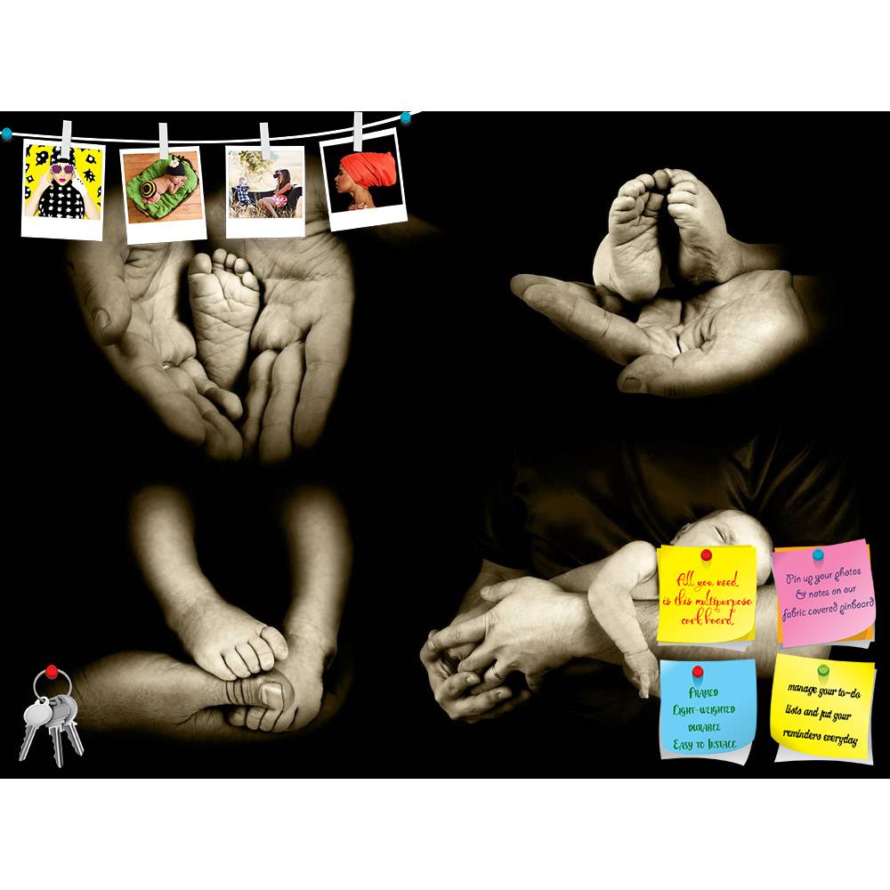 ArtzFolio Babys Foots In Father Hands D1 Printed Bulletin Board Notice Pin Board Soft Board | Frameless-Bulletin Boards Frameless-AZSAO14902089BLB_FL_L-Image Code 5001432 Vishnu Image Folio Pvt Ltd, IC 5001432, ArtzFolio, Bulletin Boards Frameless, Kids, Photography, babys, foots, in, father, hands, d1, printed, bulletin, board, notice, pin, soft, frameless, monochrome, background, pin up board, push pin board, extra large cork board, big pin board, notice board, small bulletin board, cork board, wall notic
