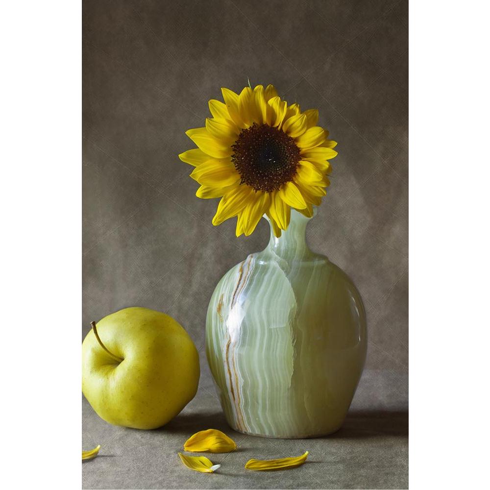 ArtzFolio Still Life With Sunflowers & Apples Unframed Paper Poster-Paper Posters Unframed-AZART14929062POS_UN_L-Image Code 5001436 Vishnu Image Folio Pvt Ltd, IC 5001436, ArtzFolio, Paper Posters Unframed, Floral, Food & Beverage, Still Life, Photography, still, life, with, sunflowers, apples, unframed, paper, poster, wall, large, size, for, living, room, home, decoration, big, framed, decor, posters, pitaara, box, modern, art, frame, bedroom, amazonbasics, door, drawing, small, decorative, office, recepti