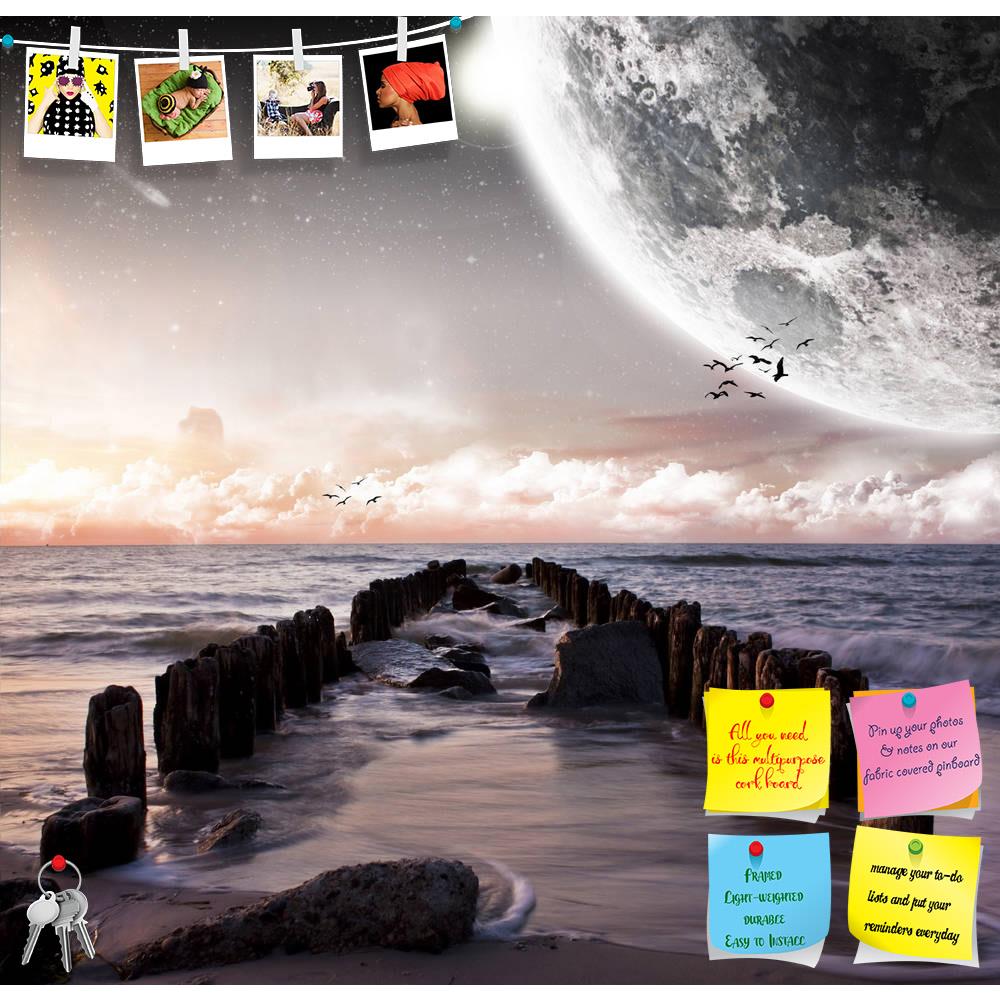 ArtzFolio Planet Landscape View From A Beautiful Beach D1 Printed Bulletin Board Notice Pin Board Soft Board | Frameless-Bulletin Boards Frameless-AZSAO14975041BLB_FL_L-Image Code 5001444 Vishnu Image Folio Pvt Ltd, IC 5001444, ArtzFolio, Bulletin Boards Frameless, Fantasy, Landscapes, Digital Art, planet, landscape, view, from, a, beautiful, beach, d1, printed, bulletin, board, notice, pin, soft, frameless, pin up board, push pin board, extra large cork board, big pin board, notice board, small bulletin bo