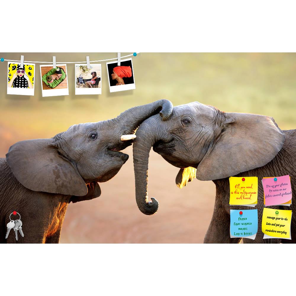 ArtzFolio Addo Elephant National Park Printed Bulletin Board Notice Pin Board Soft Board | Frameless-Bulletin Boards Frameless-AZSAO14989800BLB_FL_L-Image Code 5001447 Vishnu Image Folio Pvt Ltd, IC 5001447, ArtzFolio, Bulletin Boards Frameless, Animals, Photography, addo, elephant, national, park, printed, bulletin, board, notice, pin, soft, frameless, elephants, touching, each, other, gently, greeting, pin up board, push pin board, extra large cork board, big pin board, notice board, small bulletin board,
