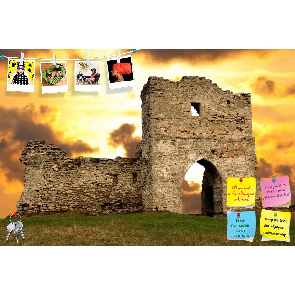ArtzFolio Ruined Gates Of Cossack Castle Printed Bulletin Board Notice Pin Board Soft Board | Frameless-Bulletin Boards Frameless-AZSAO15010061BLB_FL_L-Image Code 5001450 Vishnu Image Folio Pvt Ltd, IC 5001450, ArtzFolio, Bulletin Boards Frameless, Places, Photography, ruined, gates, of, cossack, castle, printed, bulletin, board, notice, pin, soft, frameless, sunset, pin up board, push pin board, extra large cork board, big pin board, notice board, small bulletin board, cork board, wall notice board, giant 