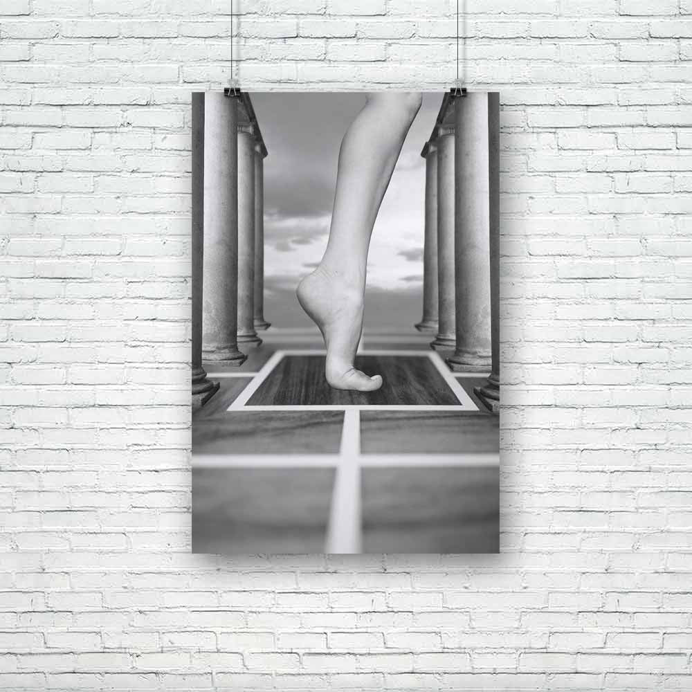 Abstract Fantasy Foot Unframed Paper Poster-Paper Posters Unframed-POS_UN-IC 5001451 IC 5001451, Abstract Expressionism, Abstracts, Ancient, Architecture, Art and Paintings, Black, Black and White, Collages, Conceptual, Fantasy, Geometric, Geometric Abstraction, Historical, Landscapes, Medieval, Perspective, Realism, Scenic, Semi Abstract, Surrealism, Vintage, White, abstract, foot, unframed, paper, poster, architectural, art, artistic, background, beautiful, body, part, collage, column, concept, cover, env