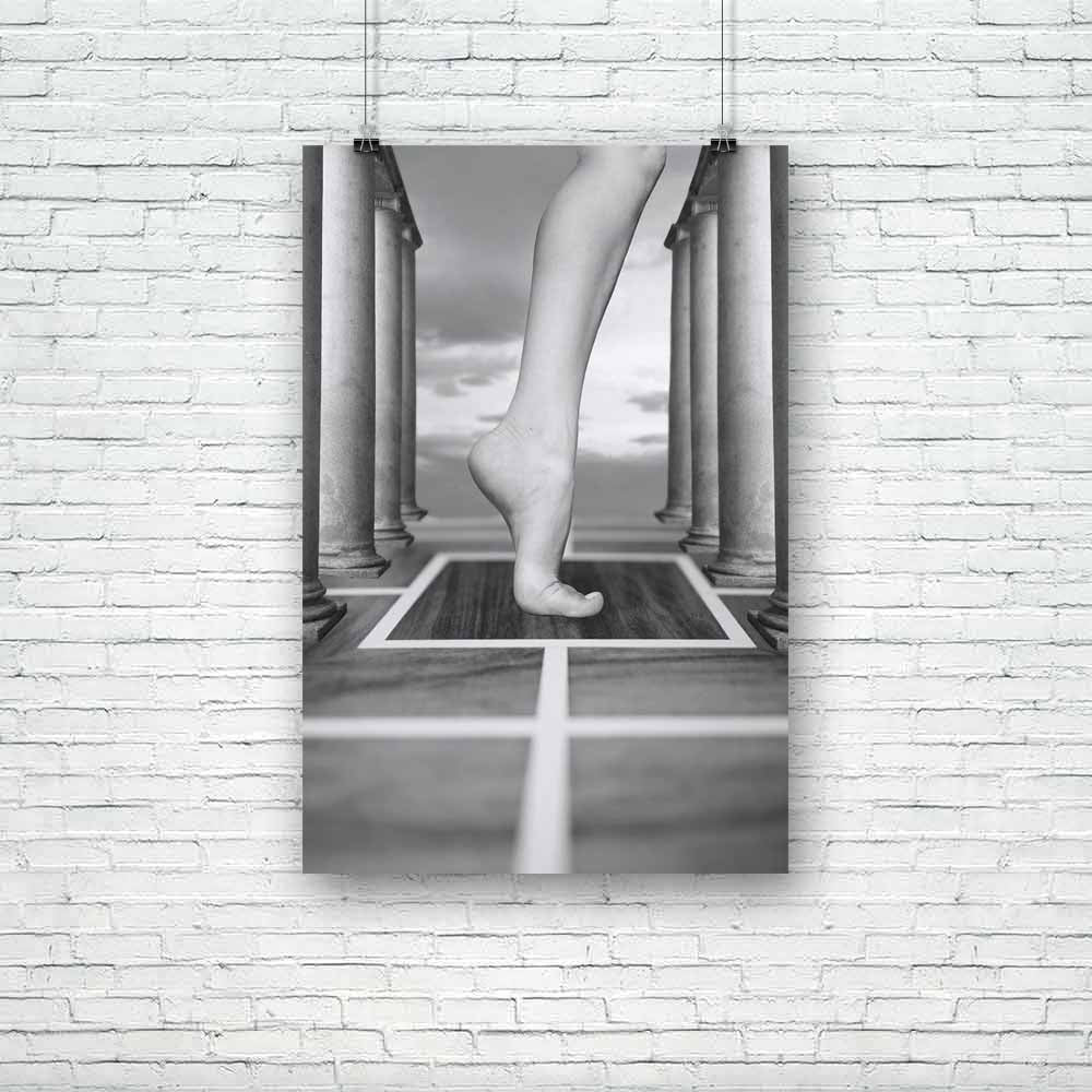 Abstract Fantasy Foot Unframed Paper Poster - Paper Posters Unframed - ArtzFolio.com