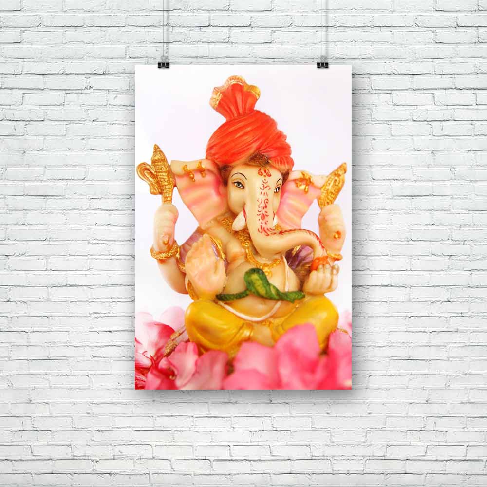 Hindu God Ganesh D4 Unframed Paper Poster-Paper Posters Unframed-POS_UN-IC 5001483 IC 5001483, Art and Paintings, Asian, Culture, Ethnic, Festivals, Festivals and Occasions, Festive, God Ganesh, Hinduism, Icons, Indian, Religion, Religious, Spiritual, Traditional, Tribal, World Culture, hindu, god, ganesh, d4, unframed, paper, poster, ganesha, vinayaka, lord, art, asia, aum, belief, bless, blessing, carved, colourful, decoration, deity, destroyer, devotion, divine, elephant, faith, festival, figure, ganapat