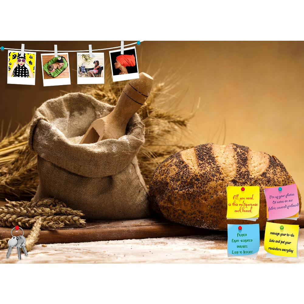 ArtzFolio Photo of Flour & Traditional Bread D2 Printed Bulletin Board Notice Pin Board Soft Board | Frameless-Bulletin Boards Frameless-AZSAO15129813BLB_FL_L-Image Code 5001485 Vishnu Image Folio Pvt Ltd, IC 5001485, ArtzFolio, Bulletin Boards Frameless, Food & Beverage, Photography, photo, of, flour, traditional, bread, d2, printed, bulletin, board, notice, pin, soft, frameless, pin up board, push pin board, extra large cork board, big pin board, notice board, small bulletin board, cork board, wall notice