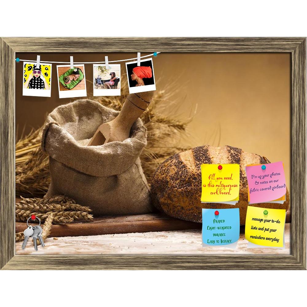 ArtzFolio Photo of Flour & Traditional Bread D2 Printed Bulletin Board Notice Pin Board Soft Board | Framed-Bulletin Boards Framed-AZSAO15129813BLB_FR_L-Image Code 5001485 Vishnu Image Folio Pvt Ltd, IC 5001485, ArtzFolio, Bulletin Boards Framed, Food & Beverage, Photography, photo, of, flour, traditional, bread, d2, printed, bulletin, board, notice, pin, soft, framed, pin up board, push pin board, extra large cork board, big pin board, notice board, small bulletin board, cork board, wall notice board, gian