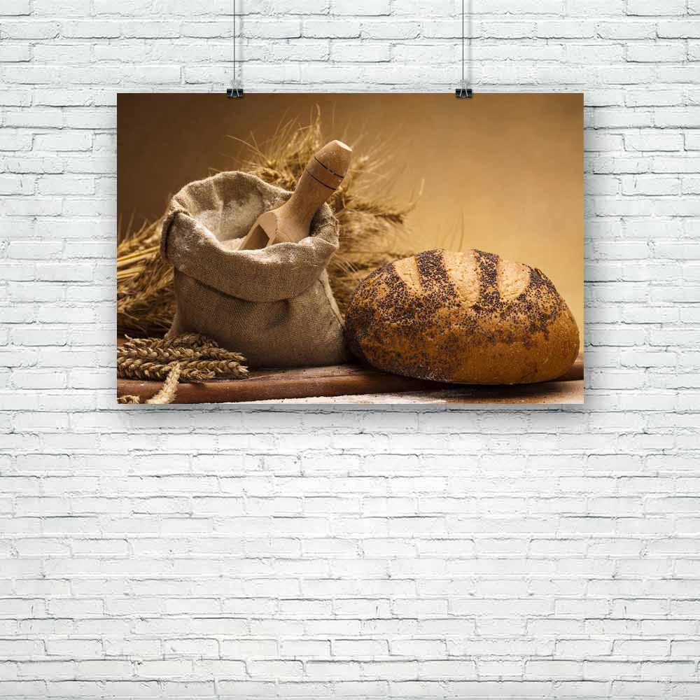 Flour & Traditional Bread D2 Unframed Paper Poster-Paper Posters Unframed-POS_UN-IC 5001485 IC 5001485, Beverage, Black and White, Cuisine, Culture, Ethnic, Food, Food and Beverage, Food and Drink, French, Kitchen, Traditional, Tribal, White, World Culture, flour, bread, d2, unframed, paper, poster, agriculture, background, bake, baker, bakery, beautiful, breakfast, brown, bun, cereal, crop, crunchy, crust, diet, dinner, dough, eating, eggs, fiber, fresh, freshness, gourmet, grain, healthy, homemade, loaf, 