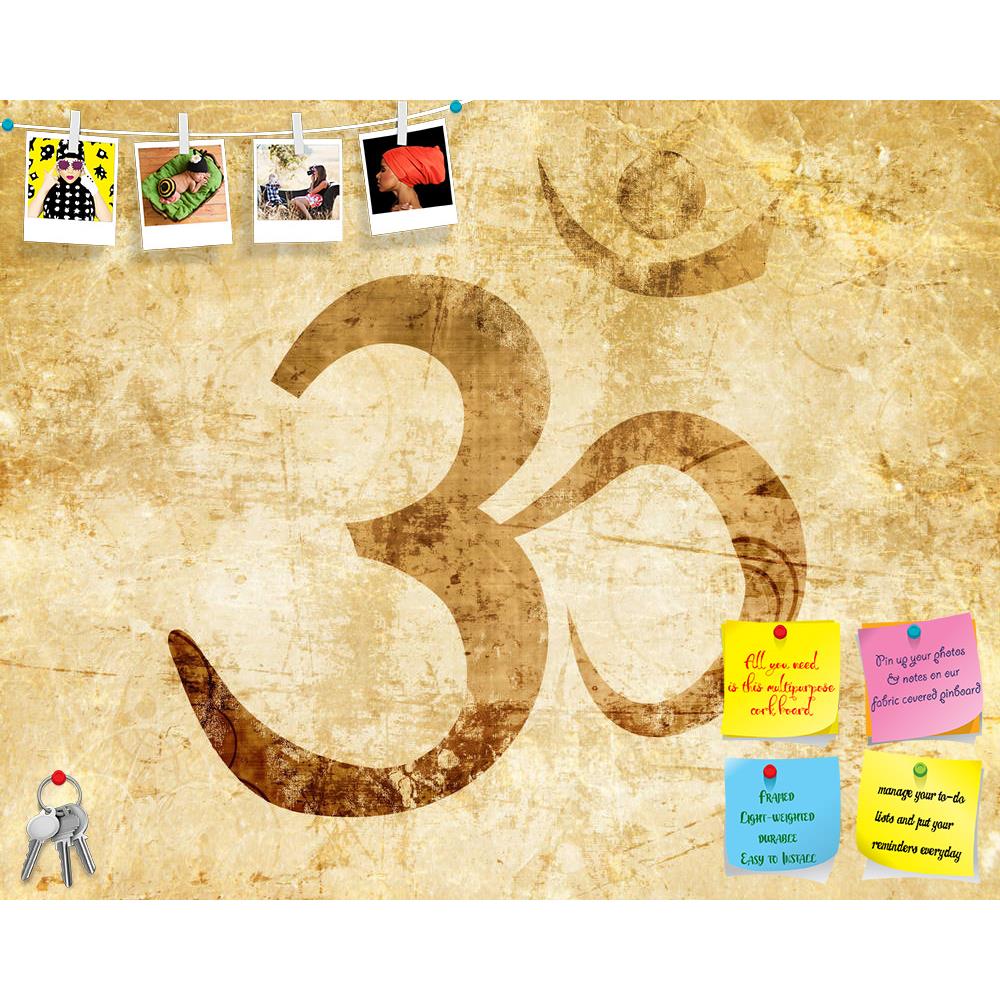 ArtzFolio Om Symbol D4 Printed Bulletin Board Notice Pin Board Soft Board | Frameless-Bulletin Boards Frameless-AZSAO15140506BLB_FL_L-Image Code 5001490 Vishnu Image Folio Pvt Ltd, IC 5001490, ArtzFolio, Bulletin Boards Frameless, Religious, Traditional, Digital Art, om, symbol, d4, printed, bulletin, board, notice, pin, soft, frameless, some, smooth, lines, highlights, pin up board, push pin board, extra large cork board, big pin board, notice board, small bulletin board, cork board, wall notice board, gia