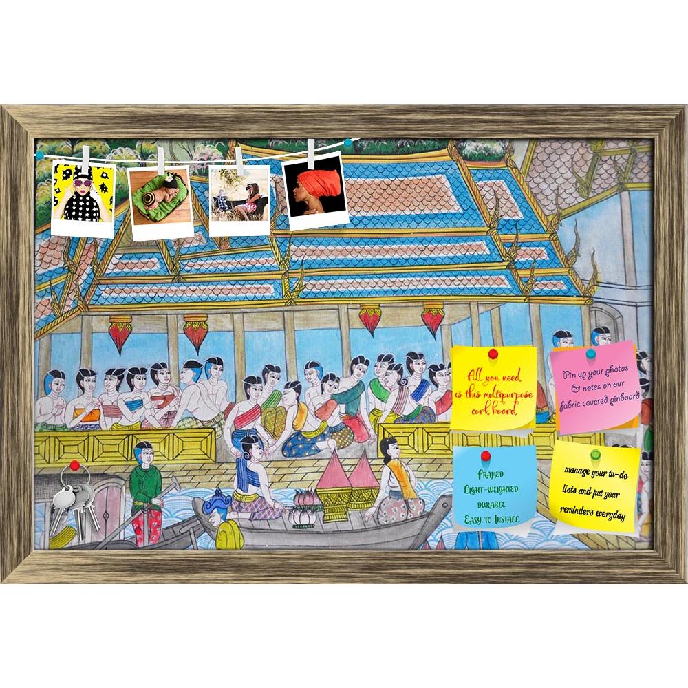 ArtzFolio Thai Art Artwork Printed Bulletin Board Notice Pin Board Soft Board | Framed-Bulletin Boards Framed-AZSAO15176914BLB_FR_L-Image Code 5001495 Vishnu Image Folio Pvt Ltd, IC 5001495, ArtzFolio, Bulletin Boards Framed, Religious, Fine Art Reprint, thai, art, artwork, printed, bulletin, board, notice, pin, soft, framed, painting, image, wall, temple, pin up board, push pin board, extra large cork board, big pin board, notice board, small bulletin board, cork board, wall notice board, giant cork board,