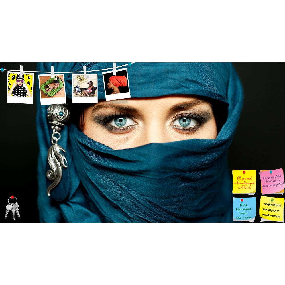 ArtzFolio Arabic Woman In Traditional Islamic Cloth Niqab Printed Bulletin Board Notice Pin Board Soft Board | Frameless-Bulletin Boards Frameless-AZSAO15179005BLB_FL_L-Image Code 5001497 Vishnu Image Folio Pvt Ltd, IC 5001497, ArtzFolio, Bulletin Boards Frameless, Portraits, Traditional, Photography, arabic, woman, in, islamic, cloth, niqab, printed, bulletin, board, notice, pin, soft, frameless, portrait, young, her, beautiful, blue, eyes, pin up board, push pin board, extra large cork board, big pin boar