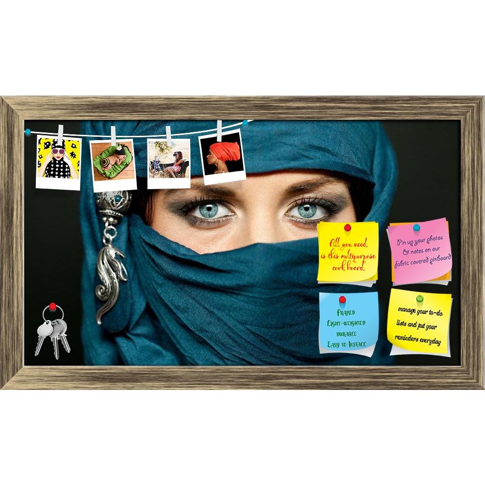 ArtzFolio Arabic Woman In Traditional Islamic Cloth Niqab Printed Bulletin Board Notice Pin Board Soft Board | Framed-Bulletin Boards Framed-AZSAO15179005BLB_FR_L-Image Code 5001497 Vishnu Image Folio Pvt Ltd, IC 5001497, ArtzFolio, Bulletin Boards Framed, Portraits, Traditional, Photography, arabic, woman, in, islamic, cloth, niqab, printed, bulletin, board, notice, pin, soft, framed, portrait, young, her, beautiful, blue, eyes, pin up board, push pin board, extra large cork board, big pin board, notice bo