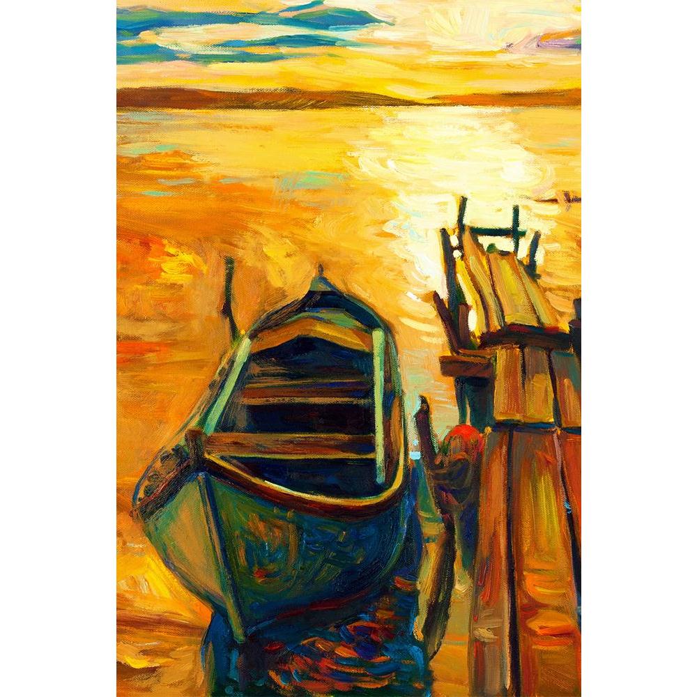 ArtzFolio Artwork Of Boat & Jetty D1 Unframed Paper Poster-Paper Posters Unframed-AZART15199593POS_UN_L-Image Code 5001502 Vishnu Image Folio Pvt Ltd, IC 5001502, ArtzFolio, Paper Posters Unframed, Landscapes, Fine Art Reprint, artwork, of, boat, jetty, d1, unframed, paper, poster, wall, large, size, for, living, room, home, decoration, big, framed, decor, posters, pitaara, box, modern, art, with, frame, bedroom, amazonbasics, door, drawing, small, decorative, office, reception, multiple, friends, images, r