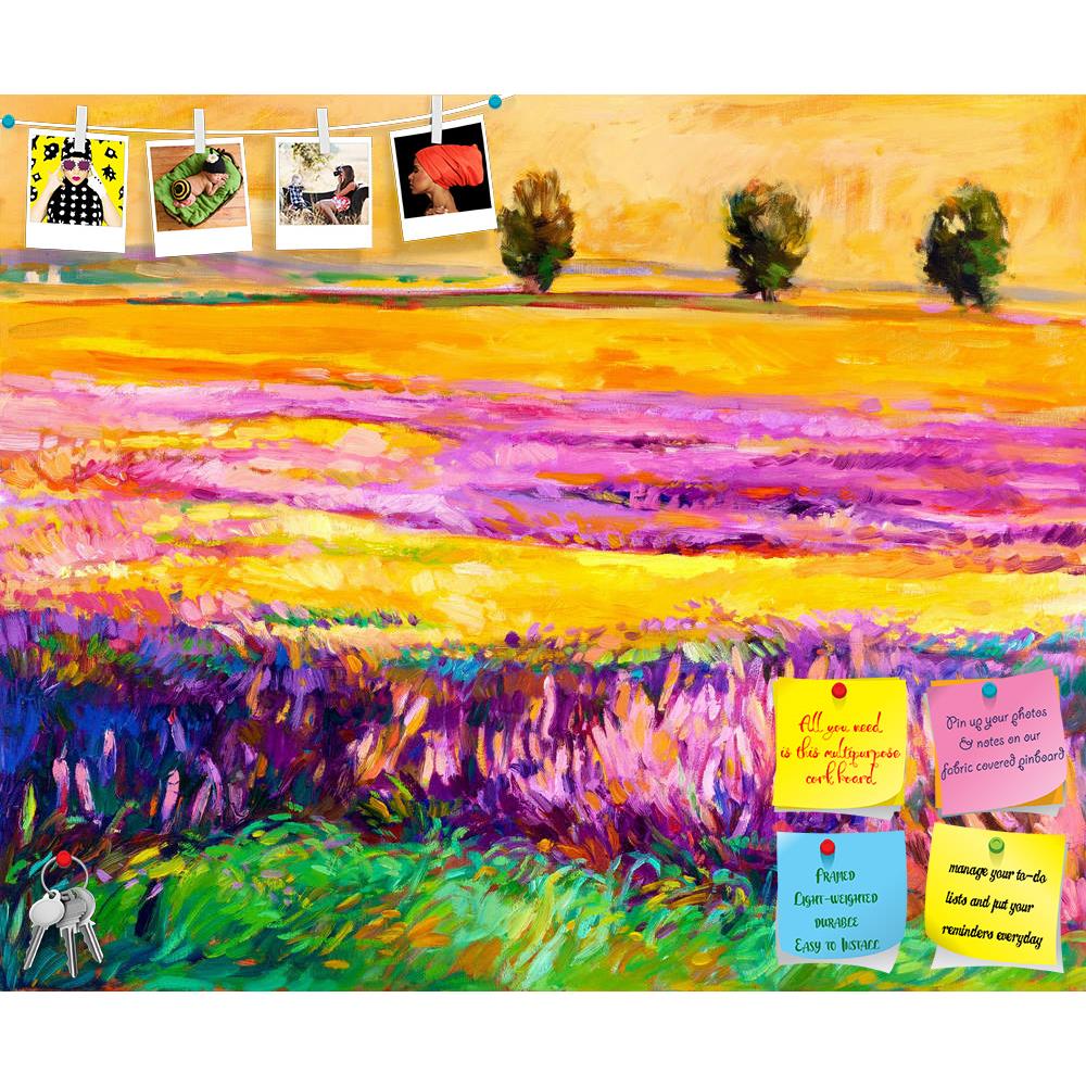 ArtzFolio Artwork Of Lavender Fields D1 Printed Bulletin Board Notice Pin Board Soft Board | Frameless-Bulletin Boards Frameless-AZSAO15199601BLB_FL_L-Image Code 5001504 Vishnu Image Folio Pvt Ltd, IC 5001504, ArtzFolio, Bulletin Boards Frameless, Landscapes, Fine Art Reprint, artwork, of, lavender, fields, d1, printed, bulletin, board, notice, pin, soft, frameless, original, oil, painting, canvas.modern, impressionism, pin up board, push pin board, extra large cork board, big pin board, notice board, small