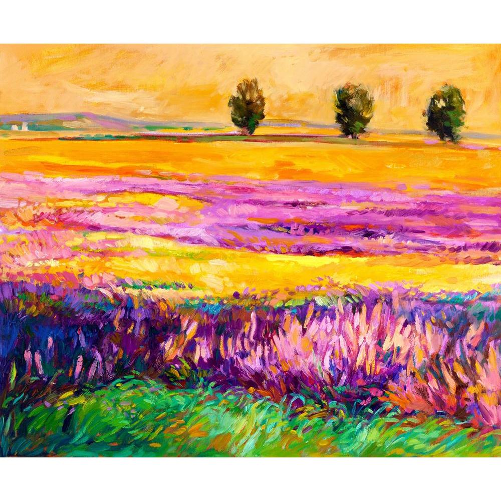 Artwork Of Lavender Fields Canvas Painting Synthetic Frame-Paintings MDF Framing-AFF_FR-IC 5001504 IC 5001504, Abstract Expressionism, Abstracts, Art and Paintings, Botanical, Floral, Flowers, Illustrations, Impressionism, Japanese, Landscapes, Modern Art, Nature, Paintings, Rural, Scenic, Seasons, Semi Abstract, Signs, Signs and Symbols, artwork, of, lavender, fields, canvas, painting, synthetic, frame, oil, abstract, landscape, acrylic, art, artistic, background, beautiful, blue, bright, brush, charming, 