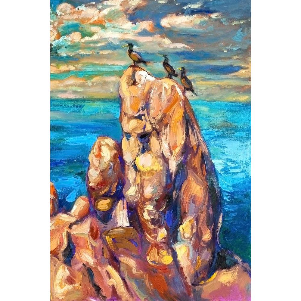 ArtzFolio Artwork Of Ocean Cliffs & Birds Unframed Paper Poster-Paper Posters Unframed-AZART15199603POS_UN_L-Image Code 5001505 Vishnu Image Folio Pvt Ltd, IC 5001505, ArtzFolio, Paper Posters Unframed, Landscapes, Fine Art Reprint, artwork, of, ocean, cliffs, birds, unframed, paper, poster, wall, large, size, for, living, room, home, decoration, big, framed, decor, posters, pitaara, box, modern, art, with, frame, bedroom, amazonbasics, door, drawing, small, decorative, office, reception, multiple, friends,