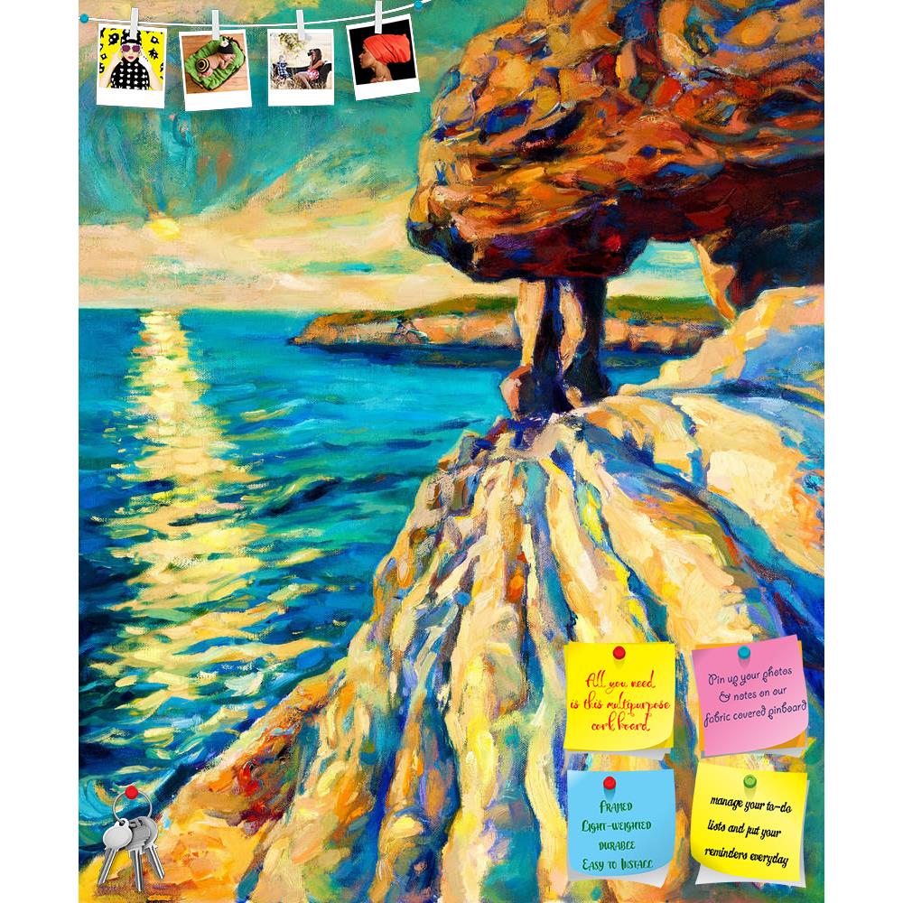 ArtzFolio Artwork Of Ocean & Cliffs D1 Printed Bulletin Board Notice Pin Board Soft Board | Frameless-Bulletin Boards Frameless-AZSAO15199607BLB_FL_L-Image Code 5001506 Vishnu Image Folio Pvt Ltd, IC 5001506, ArtzFolio, Bulletin Boards Frameless, Landscapes, Fine Art Reprint, artwork, of, ocean, cliffs, d1, printed, bulletin, board, notice, pin, soft, frameless, original, oil, painting, oceansea, canvas.modern, impressionism, pin up board, push pin board, extra large cork board, big pin board, notice board,