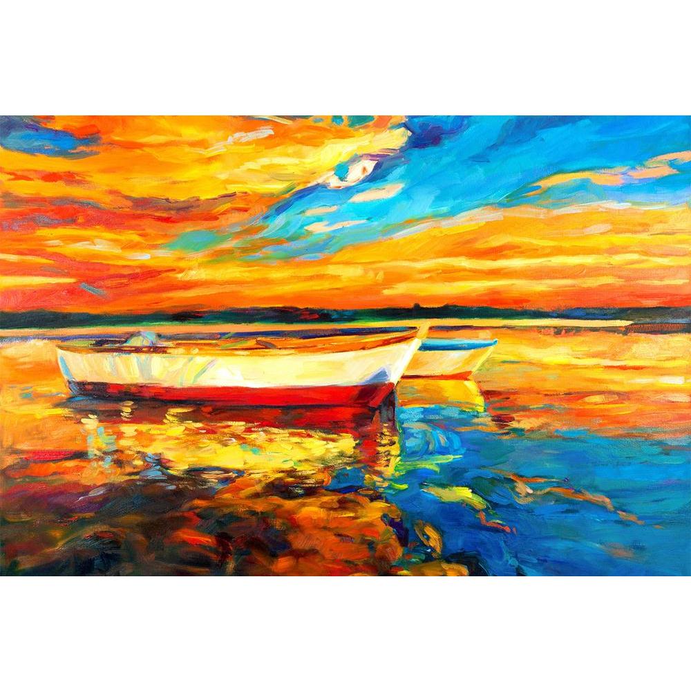 ArtzFolio Artwork Of Boat & Sea Unframed Paper Poster-Paper Posters Unframed-AZART15199608POS_UN_L-Image Code 5001507 Vishnu Image Folio Pvt Ltd, IC 5001507, ArtzFolio, Paper Posters Unframed, Landscapes, Fine Art Reprint, artwork, of, boat, sea, unframed, paper, poster, wall, large, size, for, living, room, home, decoration, big, framed, decor, posters, pitaara, box, modern, art, with, frame, bedroom, amazonbasics, door, drawing, small, decorative, office, reception, multiple, friends, images, reprints, re