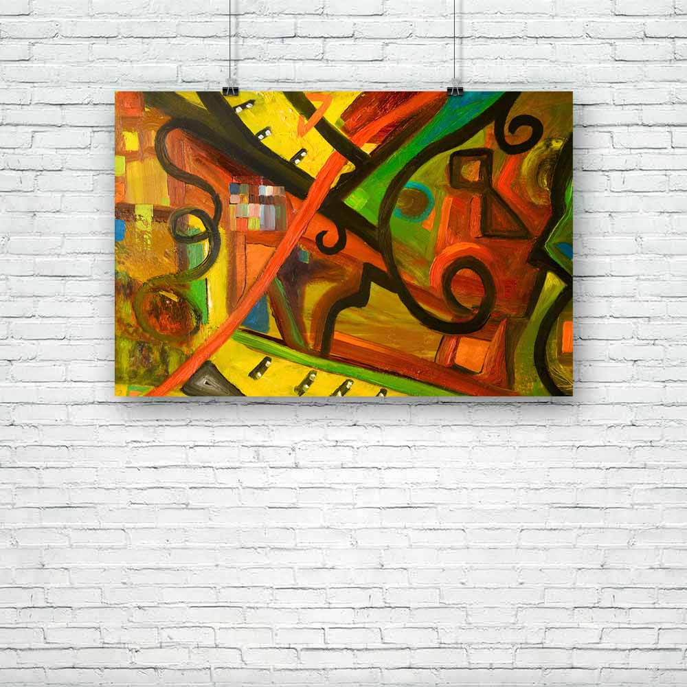 Artwork D7 Unframed Paper Poster-Paper Posters Unframed-POS_UN-IC 5001510 IC 5001510, Abstract Expressionism, Abstracts, Art and Paintings, Black, Black and White, Decorative, Paintings, Patterns, Semi Abstract, Signs, Signs and Symbols, White, artwork, d7, unframed, paper, poster, abstract, oil, painting, acrylic, art, artist, artistic, background, beautiful, blue, brush, canvas, color, craft, design, detail, gold, green, media, original, palette, pattern, pink, red, reflection, sand, scenery, shape, studi