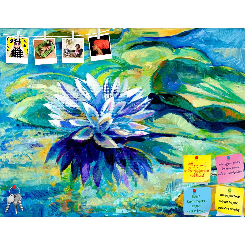 ArtzFolio Water Lily D2 Printed Bulletin Board Notice Pin Board Soft Board | Frameless-Bulletin Boards Frameless-AZSAO15209791BLB_FL_L-Image Code 5001526 Vishnu Image Folio Pvt Ltd, IC 5001526, ArtzFolio, Bulletin Boards Frameless, Floral, Fine Art Reprint, water, lily, d2, printed, bulletin, board, notice, pin, soft, frameless, original, oil, painting, beautiful, lilynymphaeaceae, canvasmodern, impressionism, pin up board, push pin board, extra large cork board, big pin board, notice board, small bulletin 