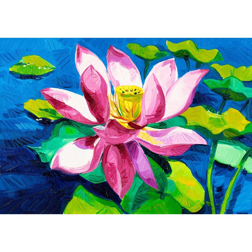 Beautiful Water Lily Canvas Painting Synthetic Frame-Paintings MDF Framing-AFF_FR-IC 5001528 IC 5001528, Abstract Expressionism, Abstracts, Art and Paintings, Black and White, Botanical, Drawing, Floral, Flowers, Illustrations, Impressionism, Love, Modern Art, Nature, Paintings, Patterns, Romance, Scenic, Semi Abstract, Signs, Signs and Symbols, Tropical, Watercolour, White, beautiful, water, lily, canvas, painting, synthetic, frame, watercolor, flower, oil, abstract, aquatic, art, background, beauty, bloom