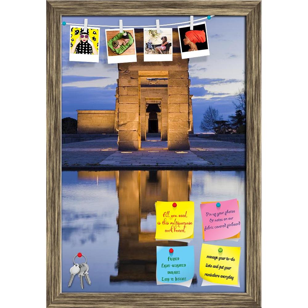 ArtzFolio Egyptian Temple Printed Bulletin Board Notice Pin Board Soft Board | Framed-Bulletin Boards Framed-AZSAO15237928BLB_FR_L-Image Code 5001538 Vishnu Image Folio Pvt Ltd, IC 5001538, ArtzFolio, Bulletin Boards Framed, Places, Photography, egyptian, temple, printed, bulletin, board, notice, pin, soft, framed, reflection, gate, pin up board, push pin board, extra large cork board, big pin board, notice board, small bulletin board, cork board, wall notice board, giant cork board, bulletin board, office 