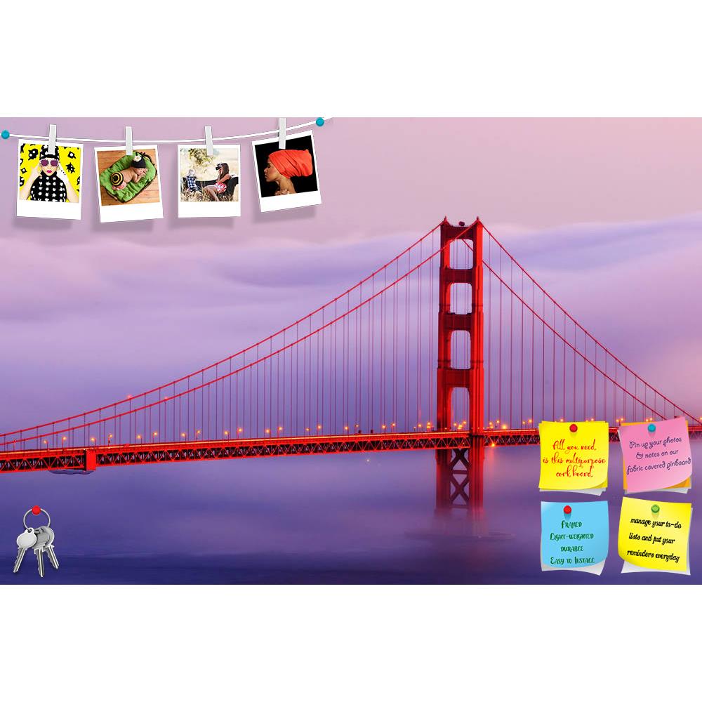 ArtzFolio Golden Gate Bridge With Fog Printed Bulletin Board Notice Pin Board Soft Board | Frameless-Bulletin Boards Frameless-AZSAO15241832BLB_FL_L-Image Code 5001539 Vishnu Image Folio Pvt Ltd, IC 5001539, ArtzFolio, Bulletin Boards Frameless, Places, Photography, golden, gate, bridge, with, fog, printed, bulletin, board, notice, pin, soft, frameless, active, architecture, attraction, bay, blue, cars, city, cityscape, cliff, cloud, color, cruise, downtown, dusk, engineering, evening, field, foggy, francis