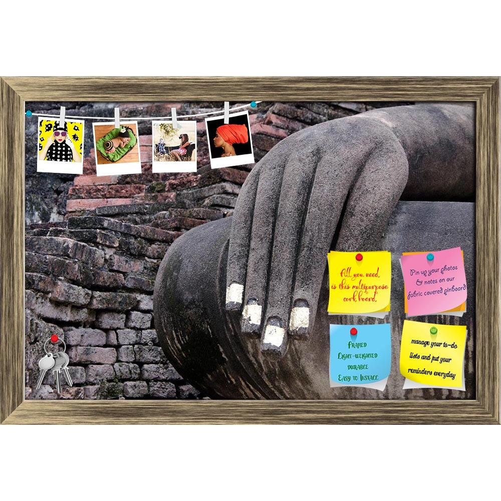 ArtzFolio Fingers Of Buddha In Sukhothai Park Thailand Printed Bulletin Board Notice Pin Board Soft Board | Framed-Bulletin Boards Framed-AZSAO15258498BLB_FR_L-Image Code 5001541 Vishnu Image Folio Pvt Ltd, IC 5001541, ArtzFolio, Bulletin Boards Framed, Places, Religious, Photography, fingers, of, buddha, in, sukhothai, park, thailand, printed, bulletin, board, notice, pin, soft, framed, closeup, buddhain, historical, pin up board, push pin board, extra large cork board, big pin board, notice board, small b