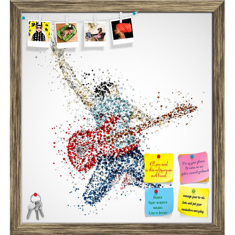ArtzFolio Abstract Guitarist From Circles Printed Bulletin Board Notice Pin Board Soft Board | Framed-Bulletin Boards Framed-AZSAO15284213BLB_FR_L-Image Code 5001546 Vishnu Image Folio Pvt Ltd, IC 5001546, ArtzFolio, Bulletin Boards Framed, Music & Dance, Digital Art, abstract, guitarist, from, circles, printed, bulletin, board, notice, pin, soft, framed, pin up board, push pin board, extra large cork board, big pin board, notice board, small bulletin board, cork board, wall notice board, giant cork board, 
