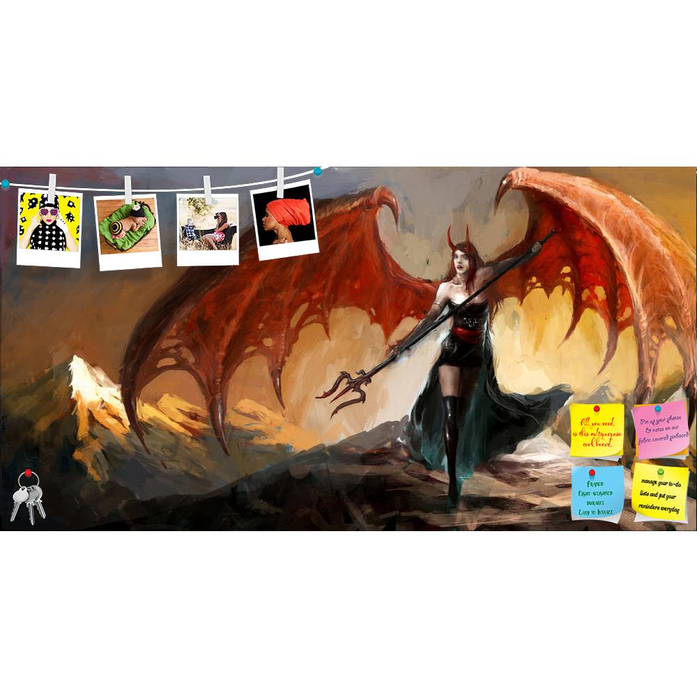 ArtzFolio Devil Lady In Cold Hell Printed Bulletin Board Notice Pin Board Soft Board | Frameless-Bulletin Boards Frameless-AZSAO15303459BLB_FL_L-Image Code 5001549 Vishnu Image Folio Pvt Ltd, IC 5001549, ArtzFolio, Bulletin Boards Frameless, Fantasy, Fine Art Reprint, devil, lady, in, cold, hell, printed, bulletin, board, notice, pin, soft, frameless, pin up board, push pin board, extra large cork board, big pin board, notice board, small bulletin board, cork board, wall notice board, giant cork board, bull