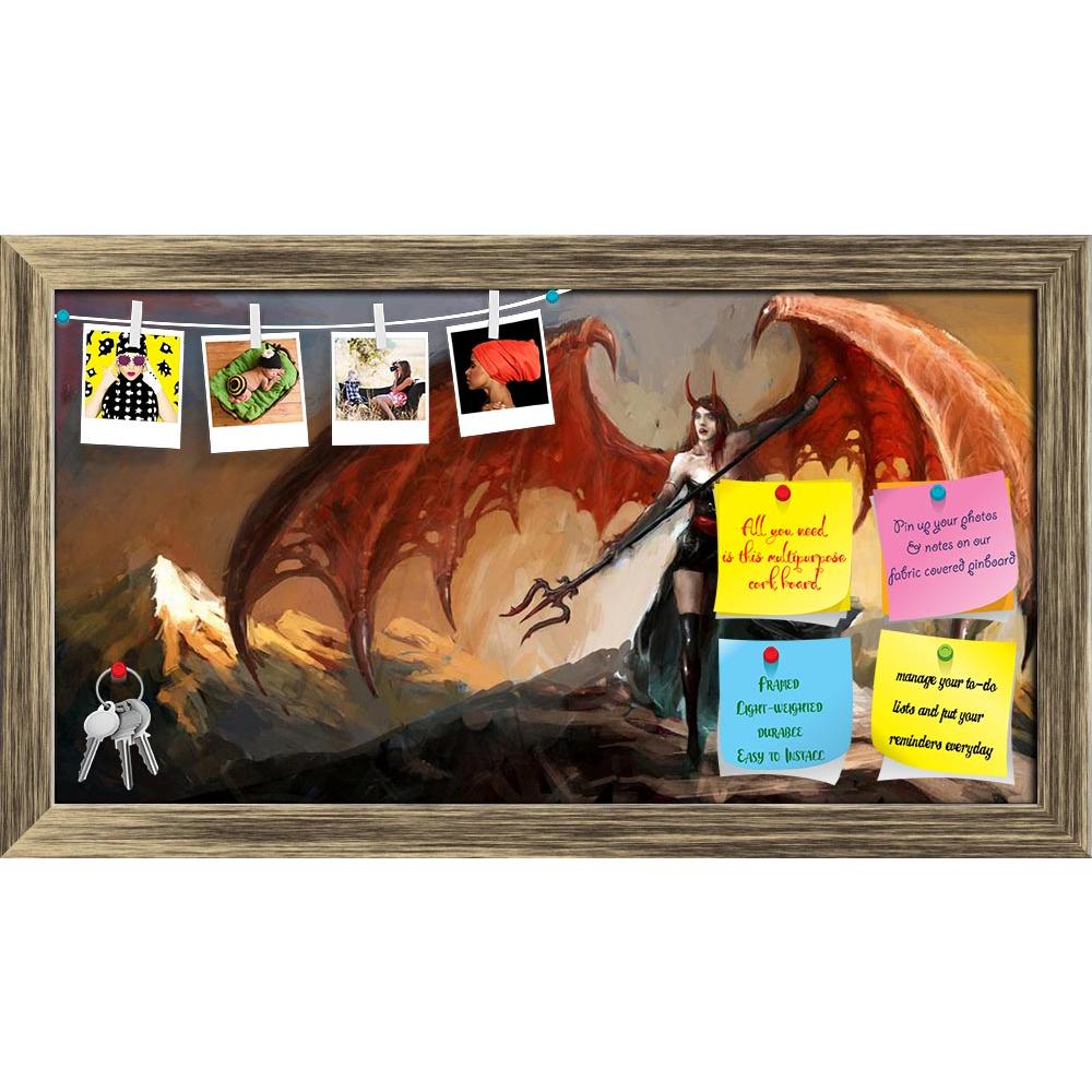 ArtzFolio Devil Lady In Cold Hell Printed Bulletin Board Notice Pin Board Soft Board | Framed-Bulletin Boards Framed-AZSAO15303459BLB_FR_L-Image Code 5001549 Vishnu Image Folio Pvt Ltd, IC 5001549, ArtzFolio, Bulletin Boards Framed, Fantasy, Fine Art Reprint, devil, lady, in, cold, hell, printed, bulletin, board, notice, pin, soft, framed, pin up board, push pin board, extra large cork board, big pin board, notice board, small bulletin board, cork board, wall notice board, giant cork board, bulletin board, 