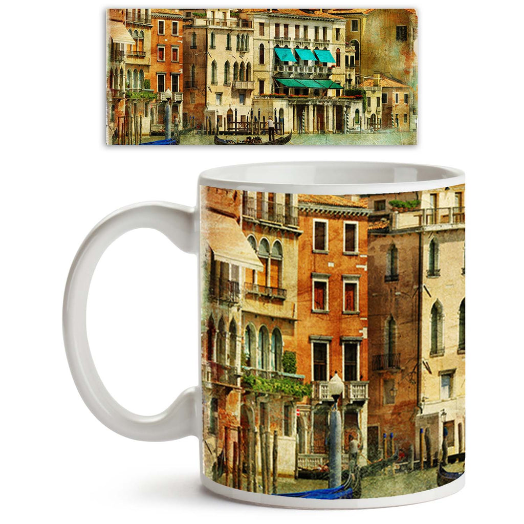 Romantic Venice Ceramic Coffee Tea Mug Inside White-Coffee Mugs-MUG-IC 5001551 IC 5001551, Ancient, Architecture, Art and Paintings, Automobiles, Boats, Cities, City Views, Culture, Ethnic, Historical, Holidays, Italian, Landmarks, Medieval, Nautical, Paintings, Places, Retro, Sports, Sunsets, Traditional, Transportation, Travel, Tribal, Vehicles, Vintage, World Culture, romantic, venice, ceramic, coffee, tea, mug, inside, white, architectural, art, artistic, artwork, basilica, boat, building, canal, cathed